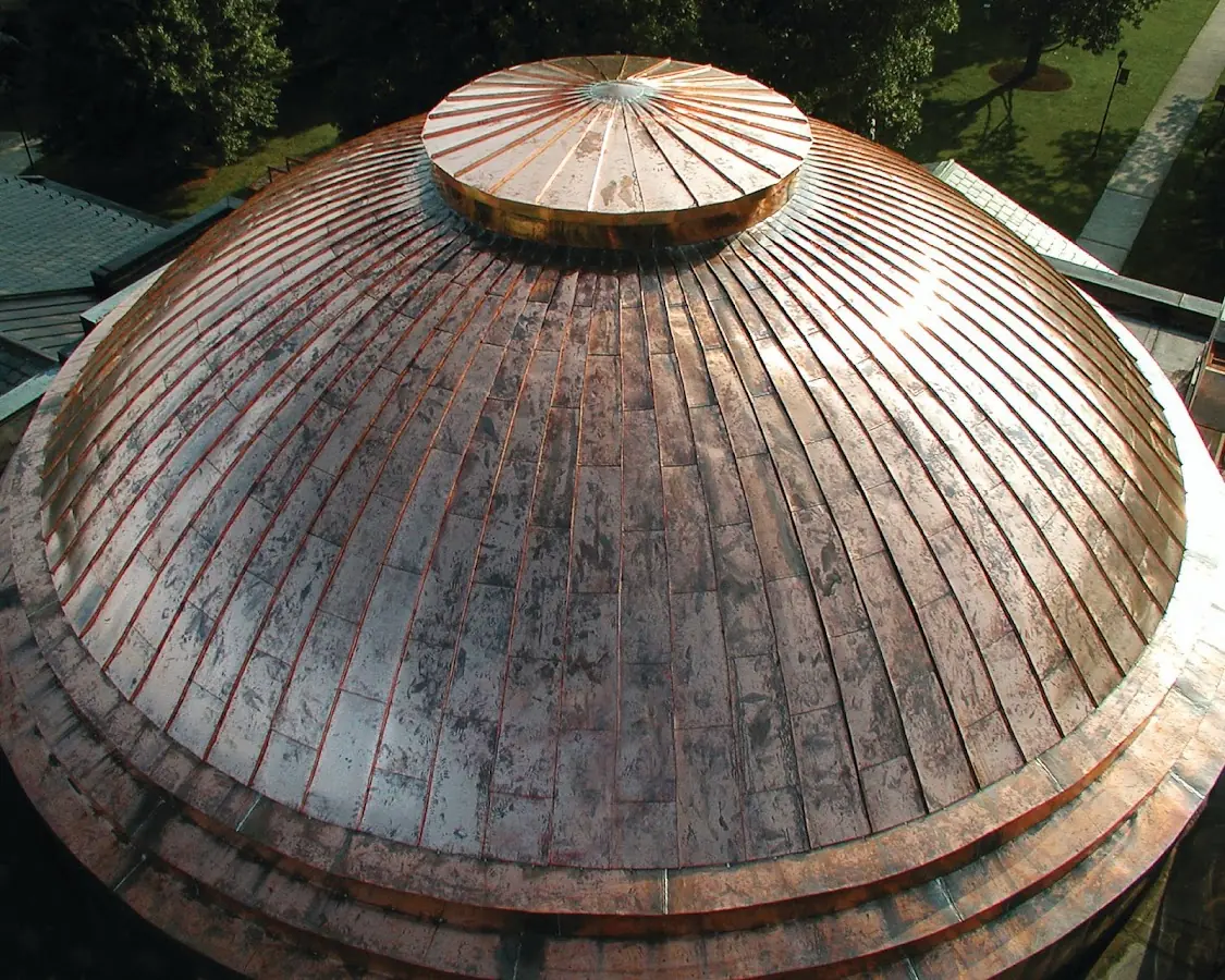 Craftsman Roofing crew installing a new roof in Downtown New Haven